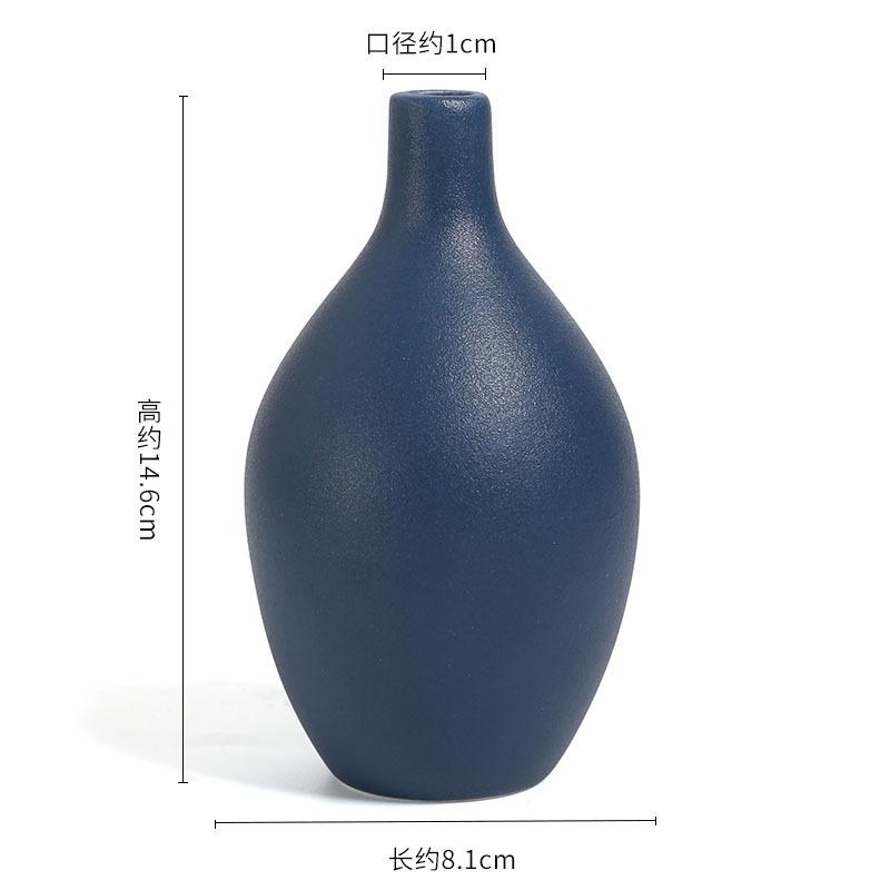 Ceramic Vase Morandi Vase Dry Flower Arranger Living Room TV Cabinet Table Decoration Ceramic Soft Decoration Home Acessories