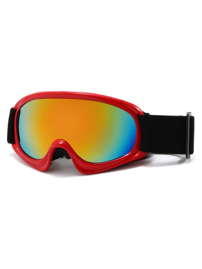 Nowa Moda Okulary Sportowe Outdoorowe Kolorowe Gogle Narciarskie Dziecięce Gogle na Śnieg i Piasek.