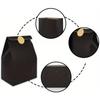 WTEMPO Foldable DIY Paper Gift Bags Small Presents Packaging Bags Simple Elegant Shopping Bags Universal Packaging Bags Perfect for Birthday Wedding