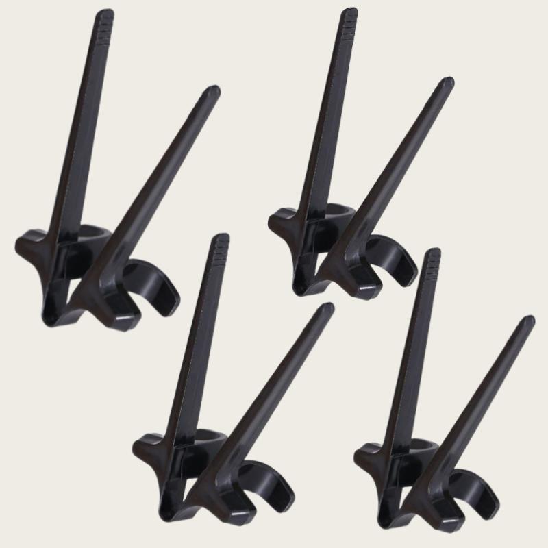 4 Finger Chopsticks Lazy Auxiliary Chopsticks Hold Snacks Not Dirty Hands Chopsticks Finger Ring Play Game Lazy Artifact