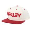 Oakley Mark III Cap - (1AD) Arctic White/Iron Red - One Size