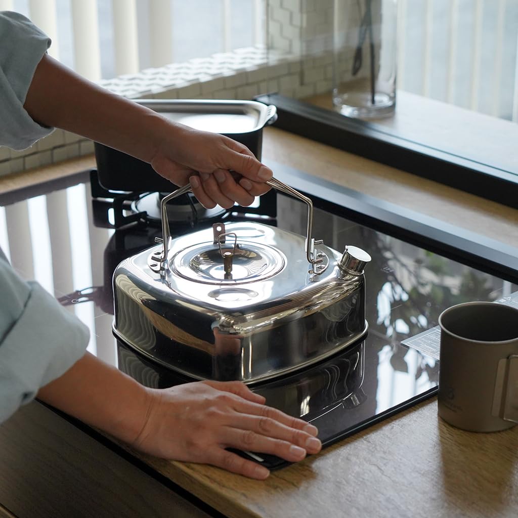 Belmont Fire Square Kettle Made In BM-294 2.8L, Japan, Tsubame-Sanjo