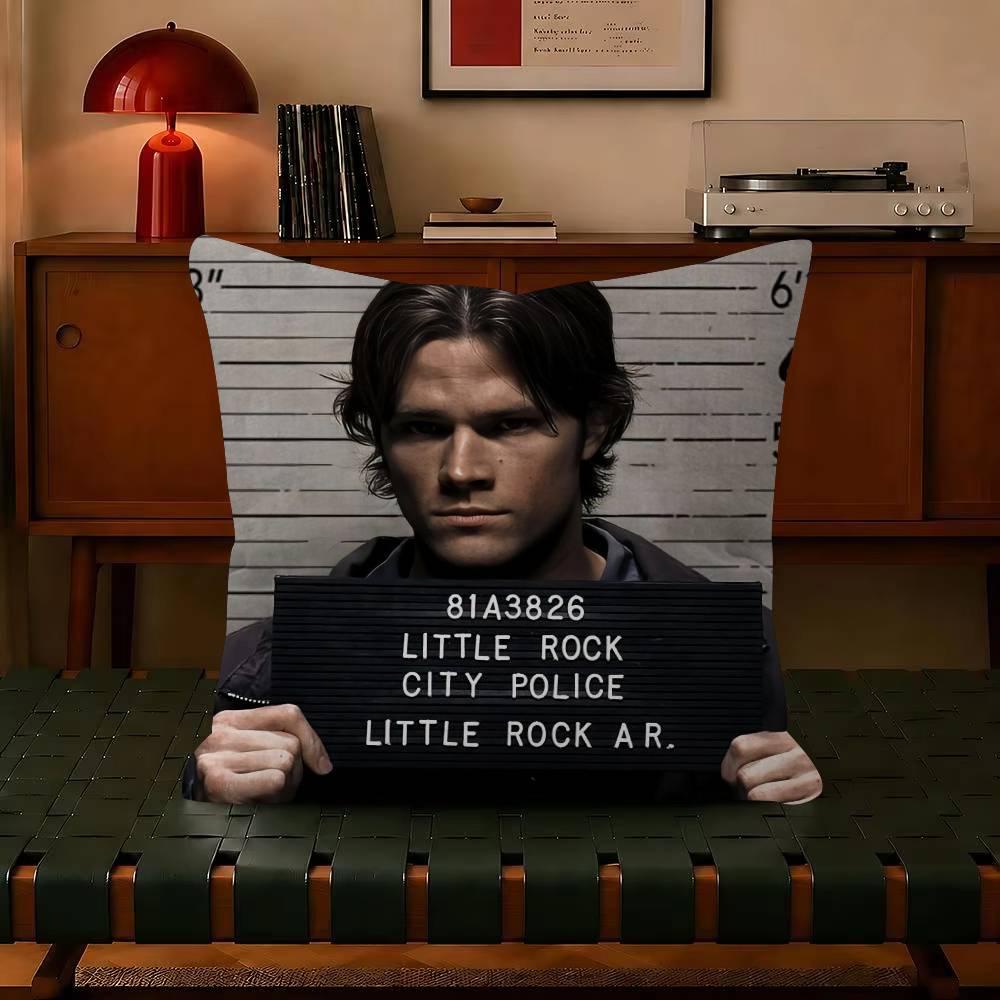 Custom Supernatural Pillowcase Trendystyle decorative throw pillow cover insert not included fauxembroidery design