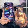 Fantasy Unicorn Mobile Phone Case for iPhone 17 16 15 14 13 12 11 X XR XS 8 7 Air Pro Max Plus Mini Colorful Cover Pretty Cover