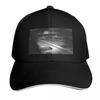 Railway Baseball Cap Cotton Twill Breathable Contrast Two Tone Brim Snapback Flat Bill