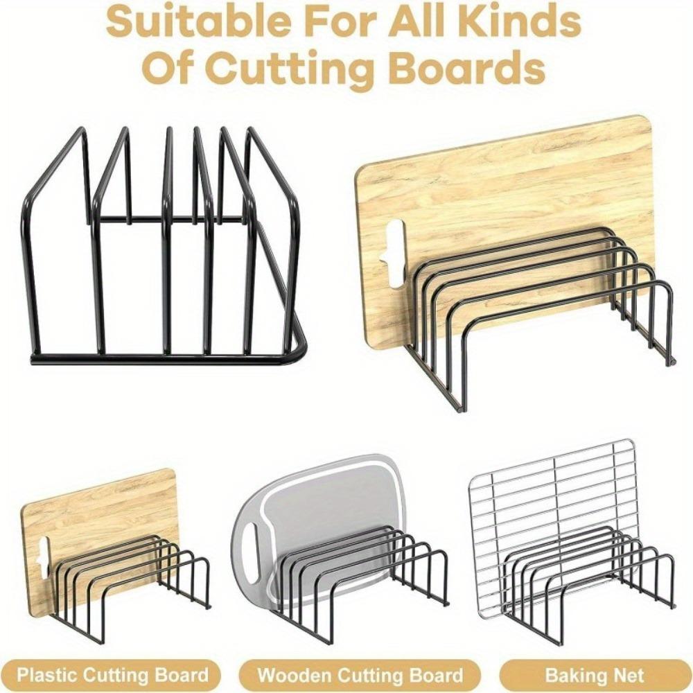 1PZ Organizer Porta Tagliere Rastrelliera Teglie per Biscotti da Forno Griglia Piccola di Raffreddamento Stand di Stoccaggio per Armadietto da Cucina Piano di Lavoro Teglie da Forno