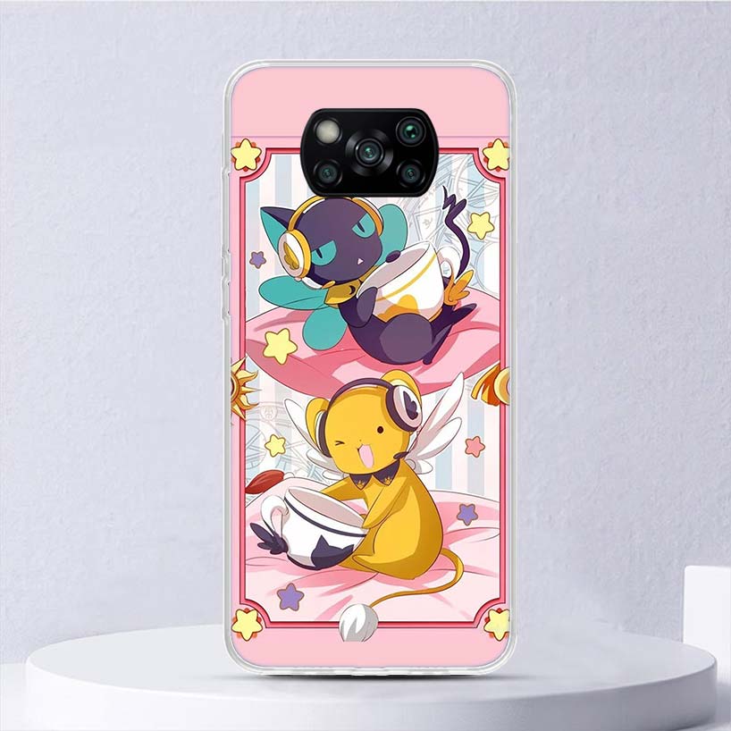 CardCaptor Sakura Anime Soft Case For Xiaomi Poco X7 X6 X5 X4 X3 Nfc F6 F5 Pro Phone Cover F4 Gt F3 F2 F1 M5S M4 M3 M5 Funda Coq