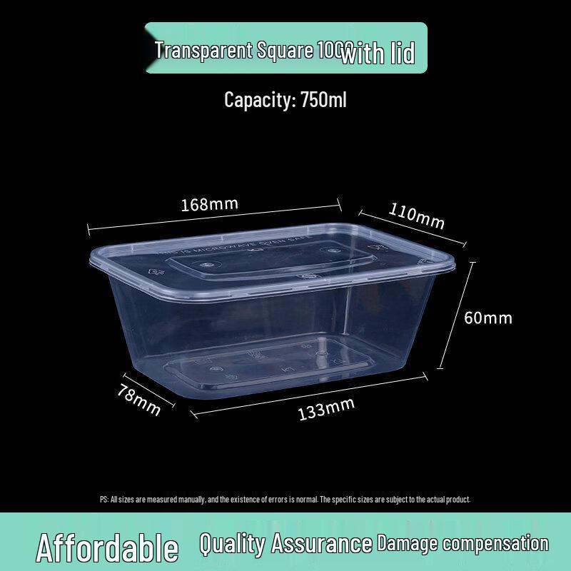 ZISIZ Round Disposable Food Containers