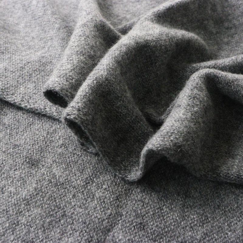 Used Excellent condition Maison de Soil CNMDS1361 CASHMERE STOLE 9400 Gray / Apparel Muffler Scarf [2400014999525]
