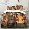 Set Biancheria da Letto Rbd Singolo Twin Full Queen King Size Set Letto Adulto Bambino Camera da Letto Stampa 3D Biancheria da Letto Regalo per Amante della Musica