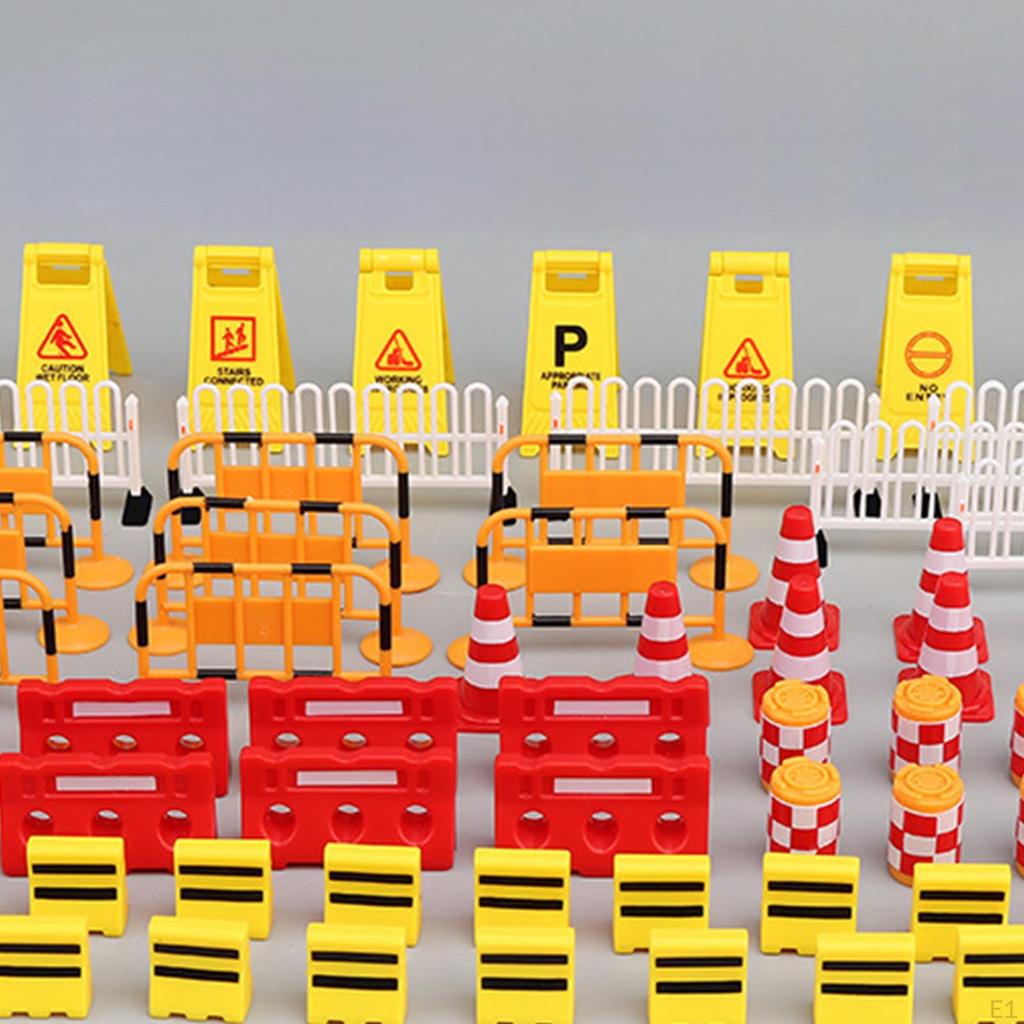 Construction Signs Playset Gift