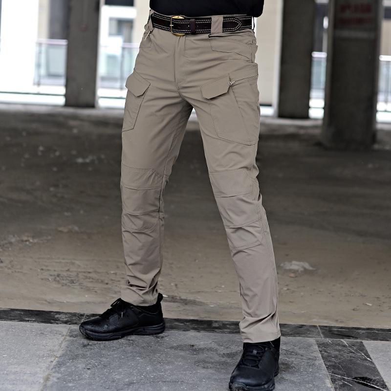 Heren Sneldrogende Tactische Camouflage Broek - Waterdicht, Stretch, Sport & Outdoor Kleding