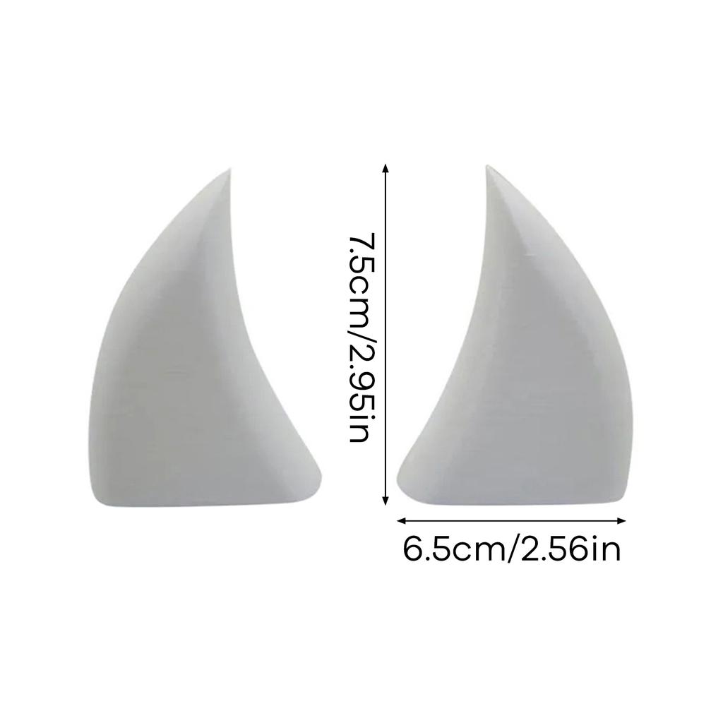 Car Front Grille Teeth Decor 3D Printed Vampire Tooth Decor Suitable for Cars Truck or SUV Halloween Decor