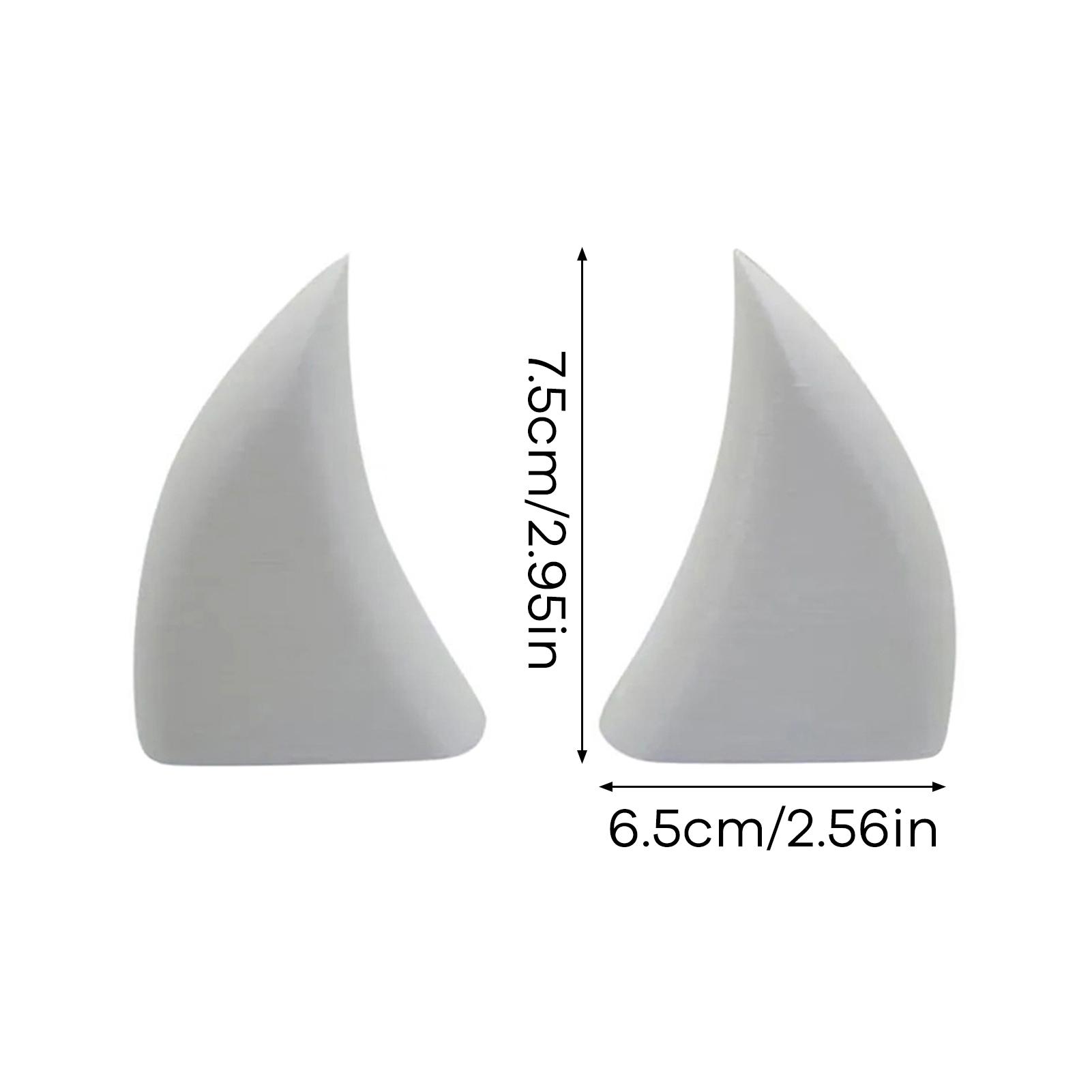 

Car Front Grille Teeth Decor 3D Printed Vampire Tooth Decor Suitable for Cars Truck or SUV Halloween Decor 6.5x7.5cm