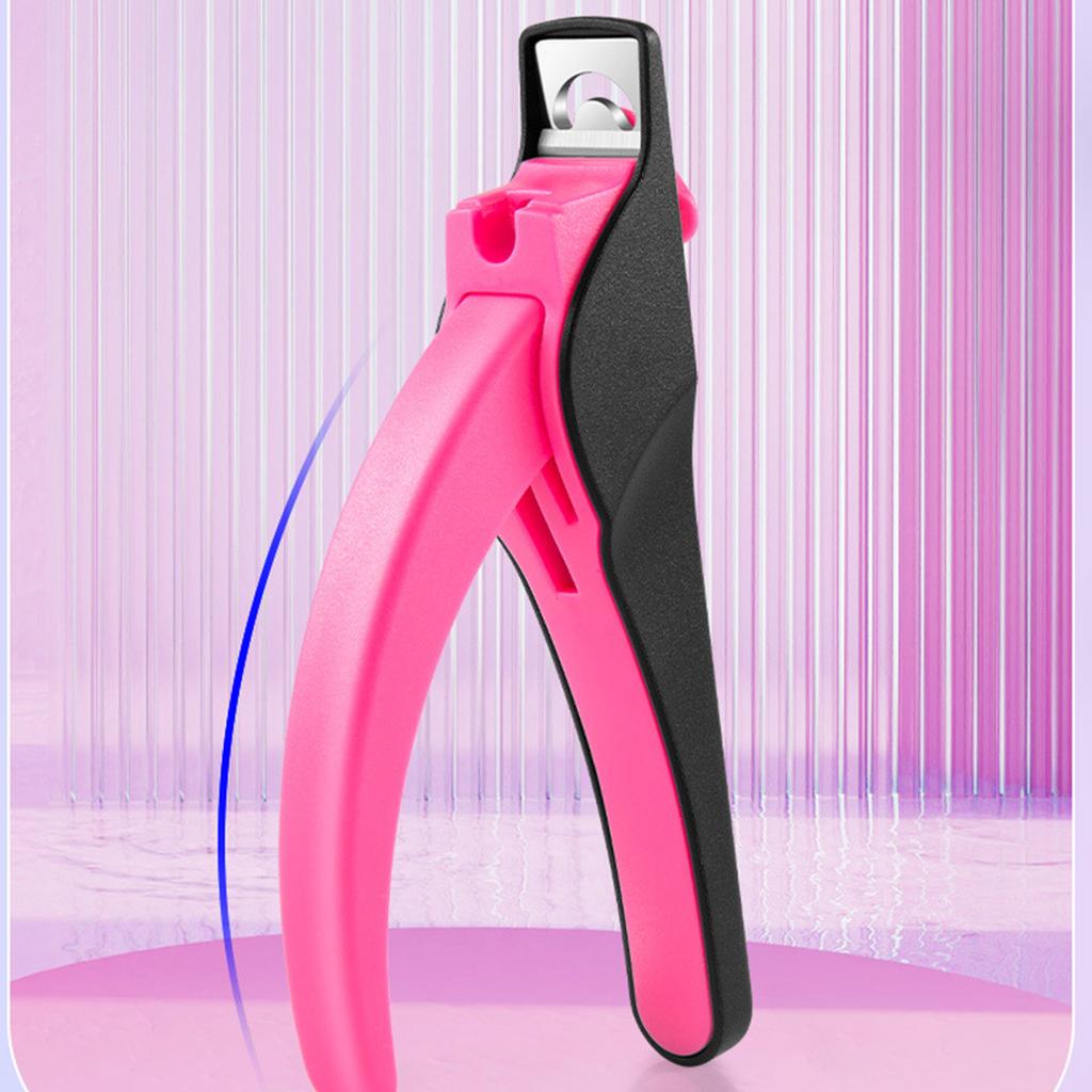Professional Nail Clippers Cutters for Acrylic Nails Fake Nail Tips Adjustable Stainless Nail Trimmer Manicure Tool Home