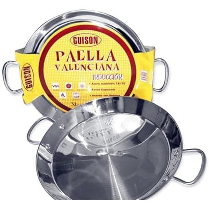 Poêle à paella - Guison - 46 cm - Multicolore - Compatible induction - Qualité prix