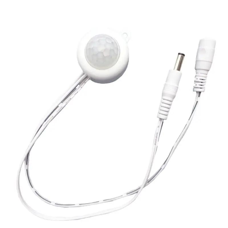 1Pcs Human Induction Infrared Detector Night Sensor Switch DC 5V-24V PIR Motion Sensor Light Switch For LED Light Strip