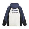 Li Ning Sports Lifestyle Series Hooded Casual Zipper Fashion Loose Windbreaker Men outerwear AFDVC13-1