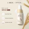 Rice Glow Facial Essence 17ml Hydrating Moisturizer Nourishes Brightens Skin Tone Natural Extract Serum Sensitive Skin