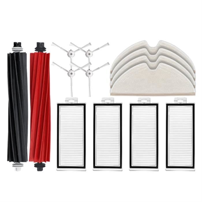 pour Roborock Q8 Max, Q8 Max+, Q5 Pro, Q5 Pro+, Brosse LatéRale Principale, Filtre Hepa, Tissu de Vadrouille ACCESSOIRE