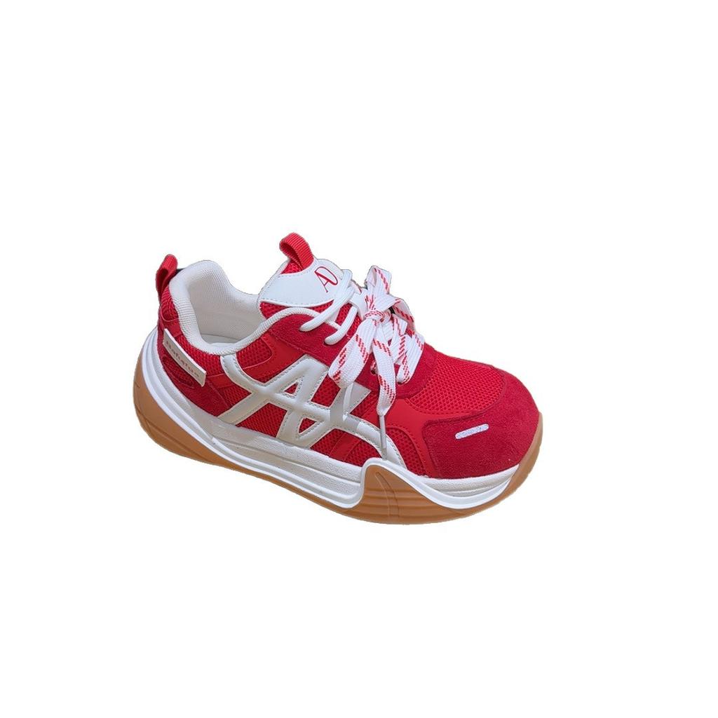 [Fanfna] European thick-soled dad shoes for women's 2025 autumn models, versatile soft soles, not tired feet, casual sports shoes