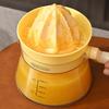 Manual Citrus Juicer with Reamer Heavy-Duty Orange Lemon Squeezer for Fresh Juice Dishwasher Safe Portable Citrus Juicer Tool for Home Kitchen