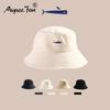 Women Bucket Hat Solid Cotton Whale Embroidery Summer Sun Hat Outdoor Men Beach Caps Unisex Fishermen Hat Hip Hop Female Cap