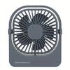 USB Desk Fan Strong Airflow & Quiet Operation Three-Speed Wind Mini Table Fan 360° Adjustable Head for Home Office Bedroom