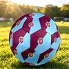 Burnley FootballPrinted Size 5 Soccer Ball, Anti Slip Adult Match Football Souvenir for Football Fans