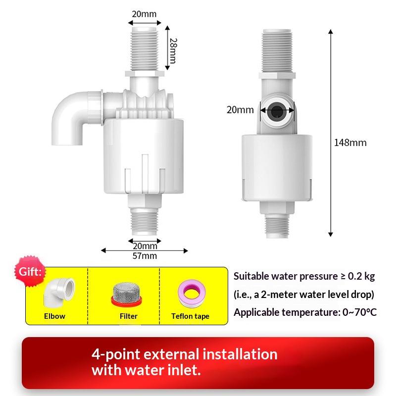 Automatic Water Level Control Valve Float Tower Tank Floating Ball Prefilter For Tank Automatic