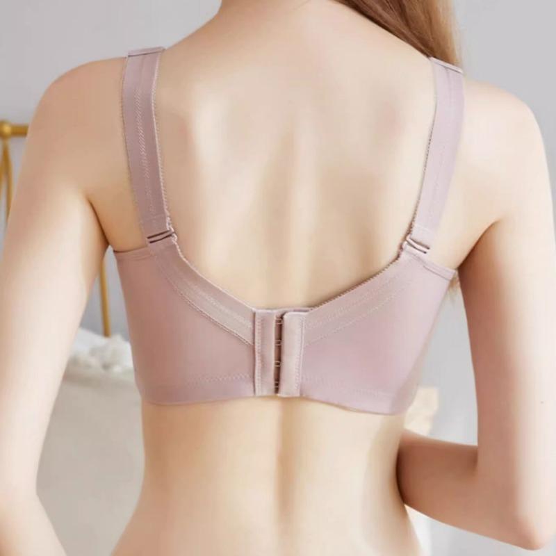 Full‑Coverage Minimizer Bra Anti‑Sag Side‑Fat Collection Lingerie for Large Bust Women