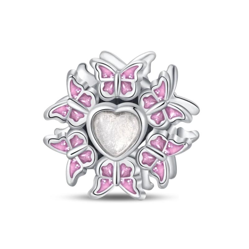 Copper Christmas Winter Snowflake Four Leaf Clover Spacer Beads Pendants Fit 4Mm Hole Diamete Braceletdiy Jewelry