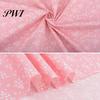 Patchwork Cloth 1 Set Beautiful Flower Printed Lightweight Elegant Eye-catching Fabric Sewing for Home Needlework