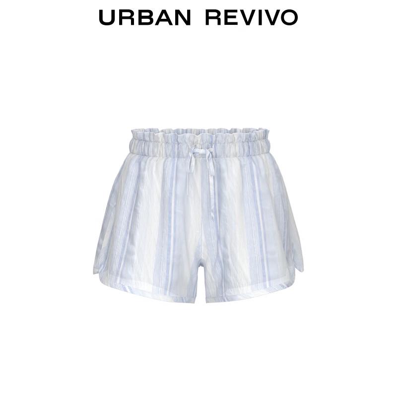 UR 2025 Women's Striped Casual Loose Shorts