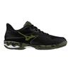 Tennis Shoes Wave Exceedrite 2 OC Artificial Grass Court Club Activities Lightweight Soft Tennis Hard Tennis Black X White X Khaki Cm 3E [Mizuno]