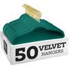 Zwarte Velours Antislip Multifunctionele Anti-Kreuk Kledinghanger voor Volwassenen