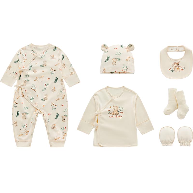 Rabbie Newborn Baby 6-Piece Cotton Gift Set 59