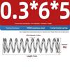 Spring Steel Pressure Return Spring Assortment 0.3/0.4mm Wire Dia 5-20mm Length for Hobbyist Craft Making Projects