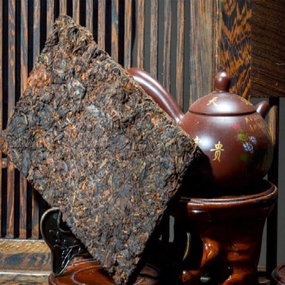 Puerh Tea Brick 250g Natural Aged Herbal Energy Drink Daily Boost 01