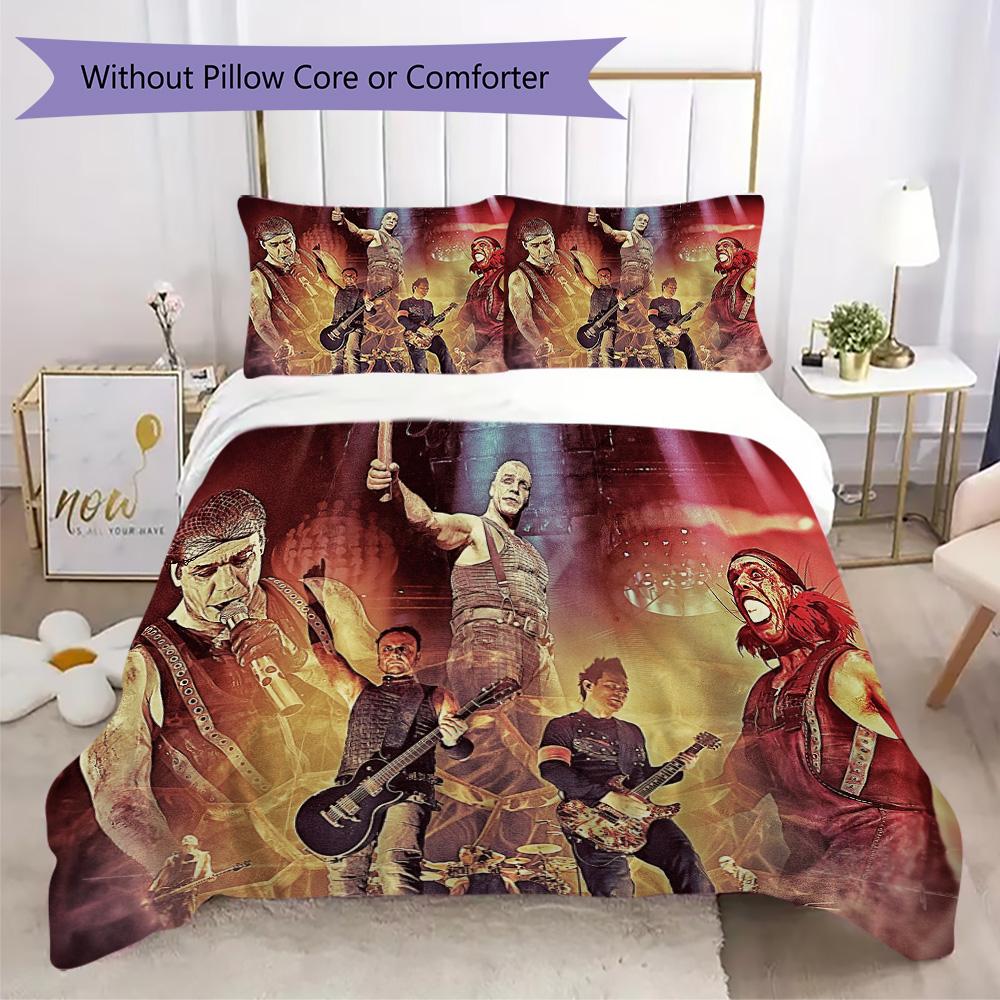 Rammstein, the German Heavy Metal Rock Band, Lead Singer Till Lindemann's Household Items, Pillowcase, Bedspread, Bed Cover (without core)R3