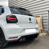 Rear Bumper Diffuser Lip For Volkswagen Polo MK5 6R 2009-2014 Splitters Spoiler Chassis Protector Body Kit Tuning  Accessories
