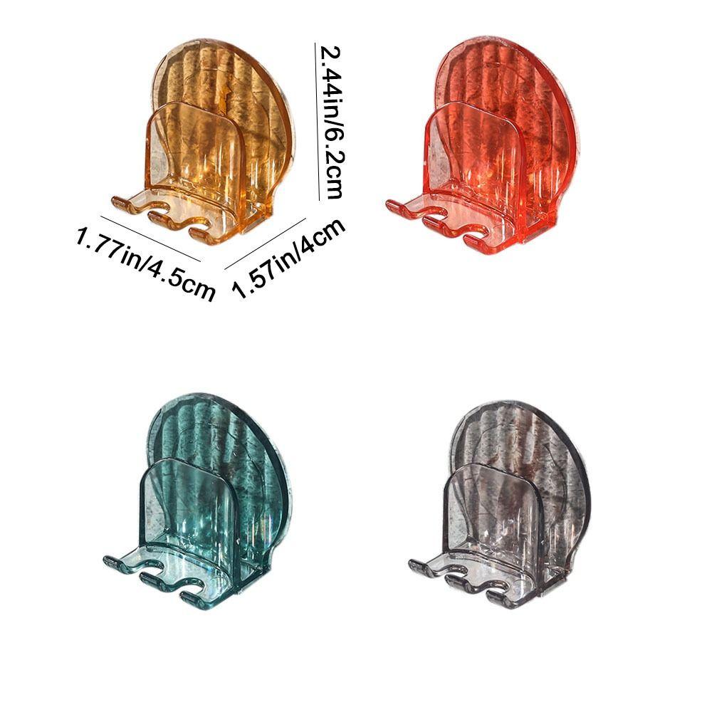 Wall Mounted Toothbrush Holder Plastic Tooth Brush Dispenser Toothbrush Cup Holder  Bathroom