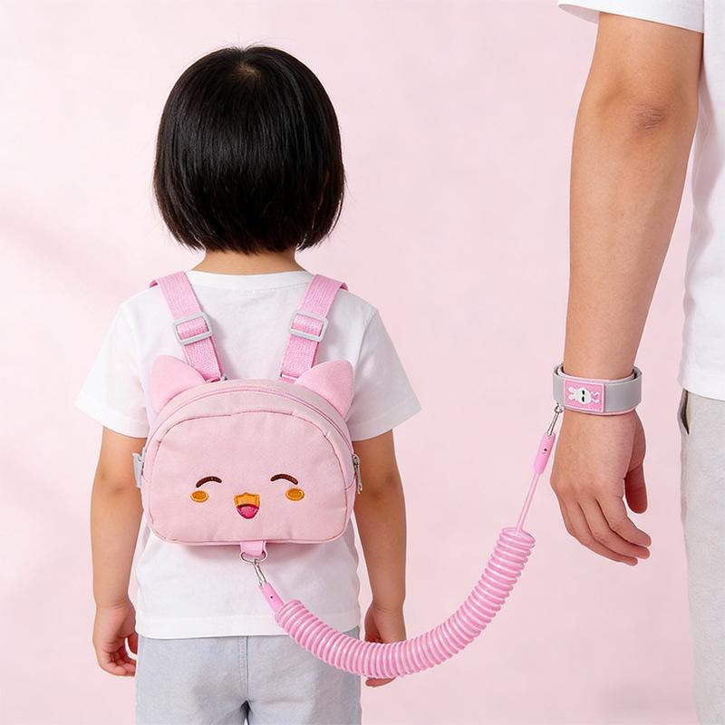 Kids Anti-Lost Backpack, Anti-Walking Rope, Anti-Lost Rope Cartoon Cute