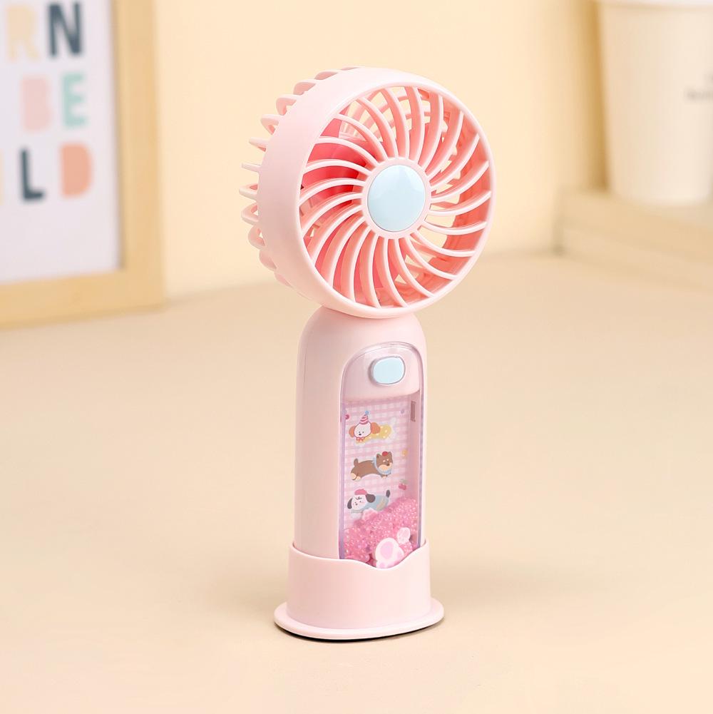 

Summer Cartoon Mini USB Handheld Fan: Portable Student Desktop Gift Factory/Wholesale/Export/Cross-border