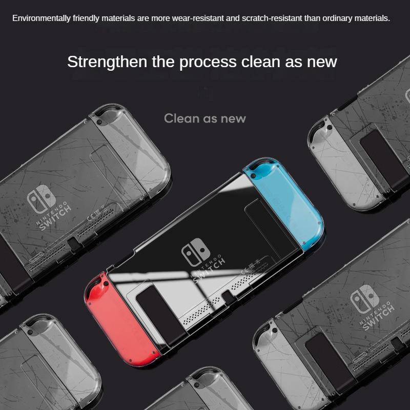 Pentru Switch Nintendo TPU carcasa transparenta pentru consola de jocuri NS husa de protectie split ns carcasa de protectie pentru comutator