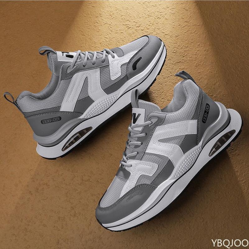 Men's shoes spring new casual thick sole height increasing sports men's shoes simple comfortable versatile trendy shoes