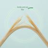 ONYLM Individually Wrapped Bamboo Chopsticks