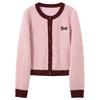 Sancai Embroidered Little Horse Knit Cardigan