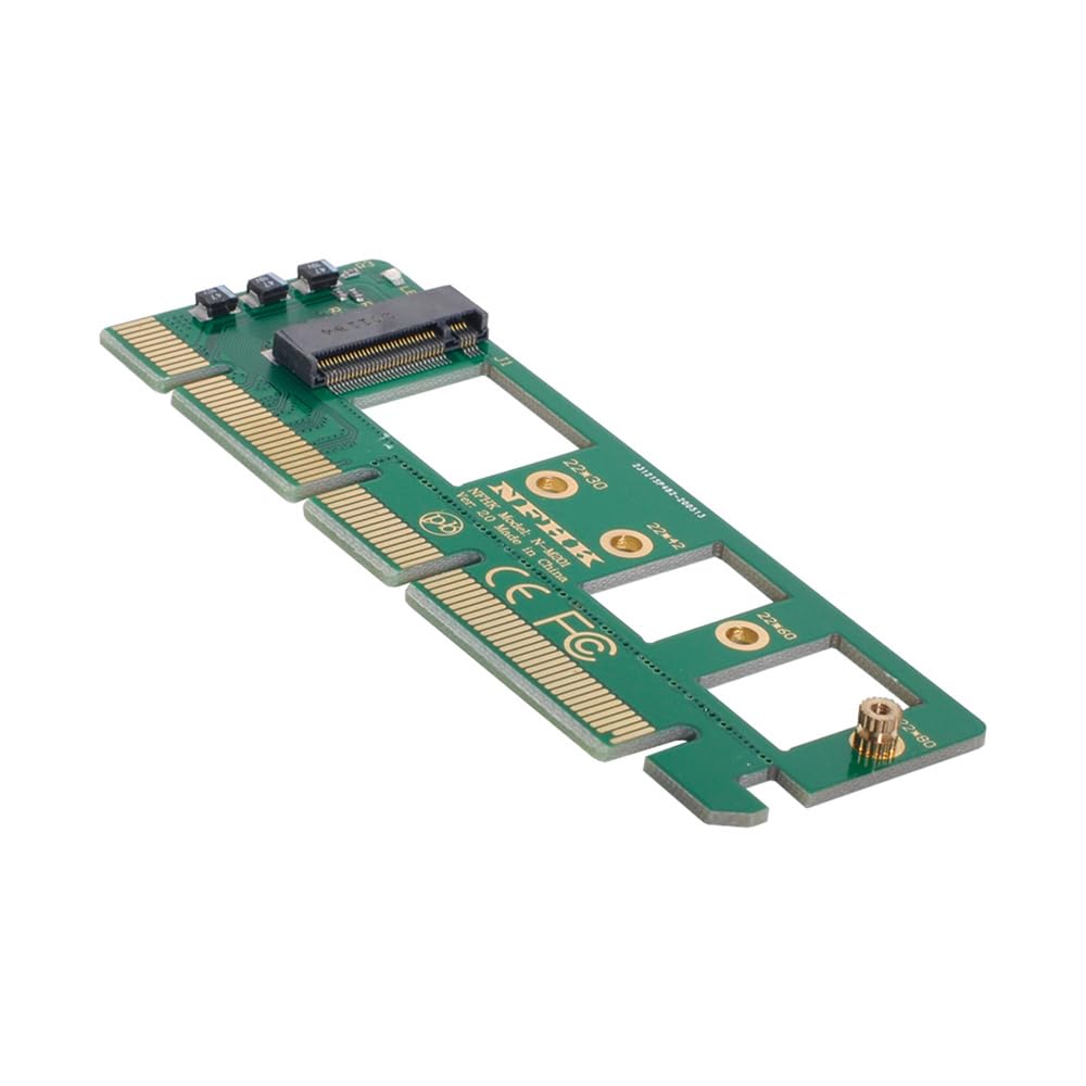 Xiwai NVME AHCI SSD NGFF To 16x X4 Adapter for XP941 SM951 PM951 A110 M6e 960 EVO SSD M-Key PCI-E 3.0