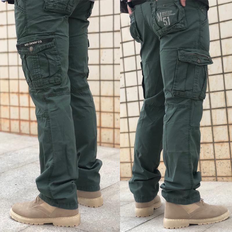 Pánská móda JAYSCE Pracovní kalhoty Outdoor Horolezecké kalhoty odolné proti opotřebení Pracovní oděvy Street Fashion Kalhoty Cargo Kalhoty Army